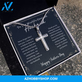Greatest Husband - Father's Day - Cross Silver Necklace