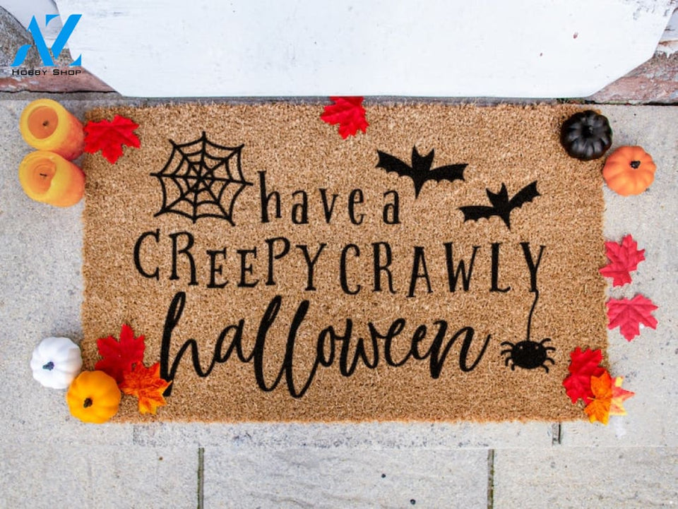 Halloween Door Mat - Funny Doormat - Welcome Doormat - Funny Door Mat - Halloween Decor - Porch Decor - Fall Decor -