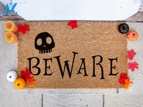 Halloween Doormat - Funny Doormat - Welcome Doormat - Funny Doormat - Halloween Decor - Porch Decor - Fall Decor -