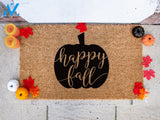 Happy Fall - Welcome Mat - American Slang - Door Mat - Seasonal Gift - Fall Decor