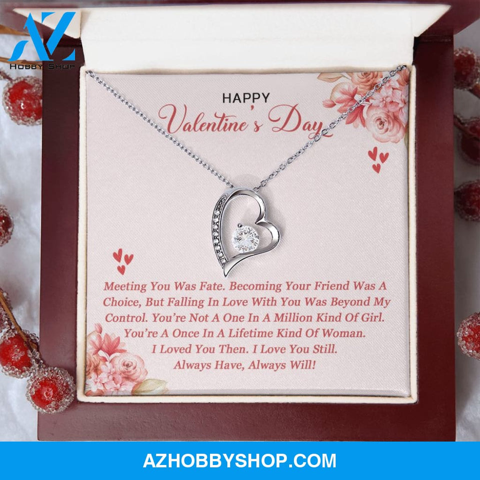 Happy Valentine's Day - Forever Love Necklace