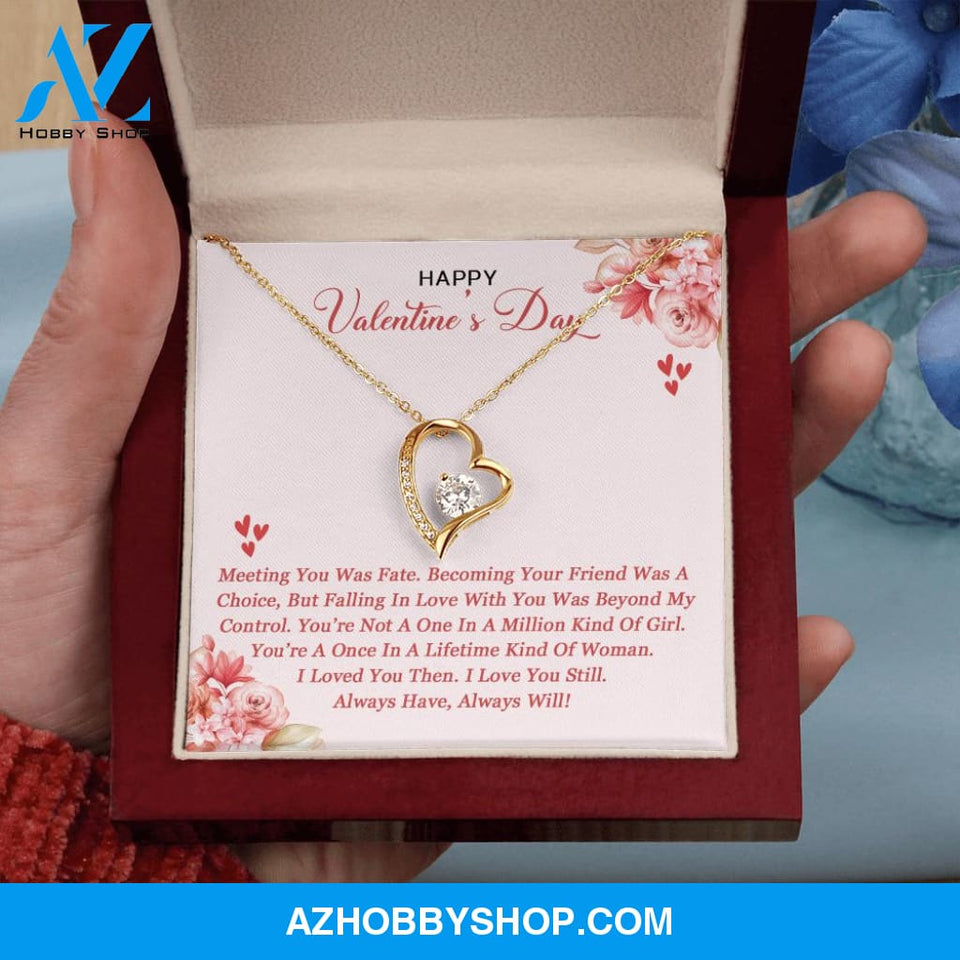 Happy Valentine's Day - Forever Love Necklace