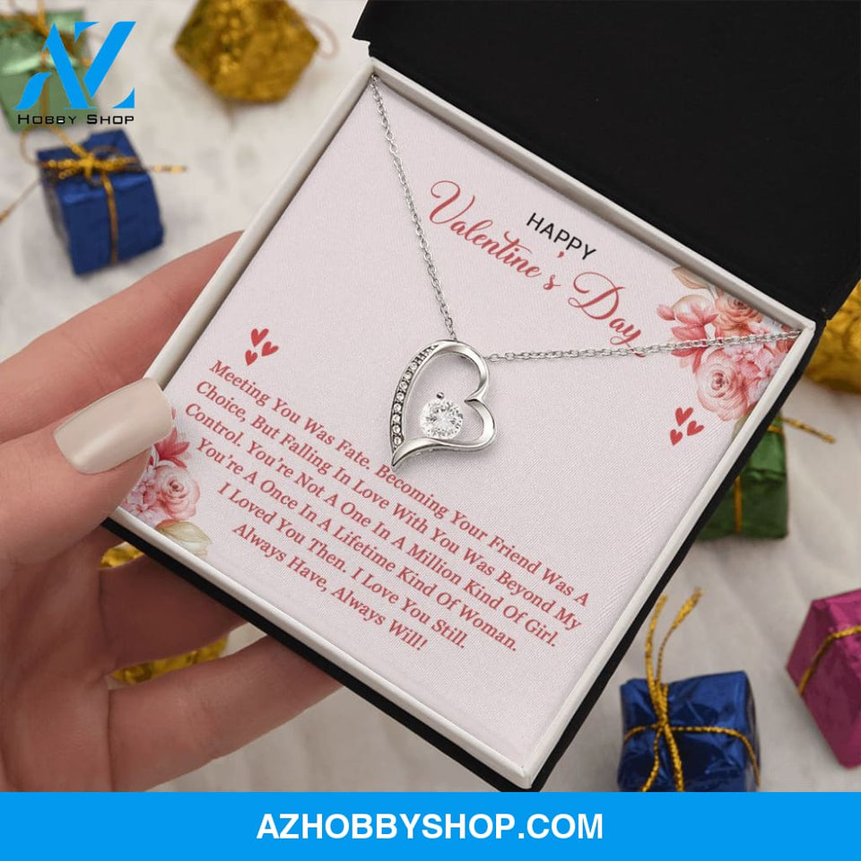 Happy Valentine's Day - Forever Love Necklace