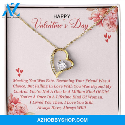 Happy Valentine's Day - Forever Love Necklace