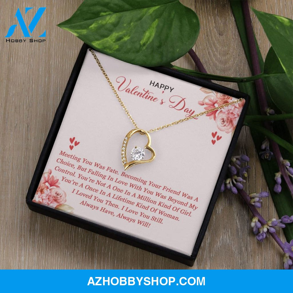 Happy Valentine's Day - Forever Love Necklace