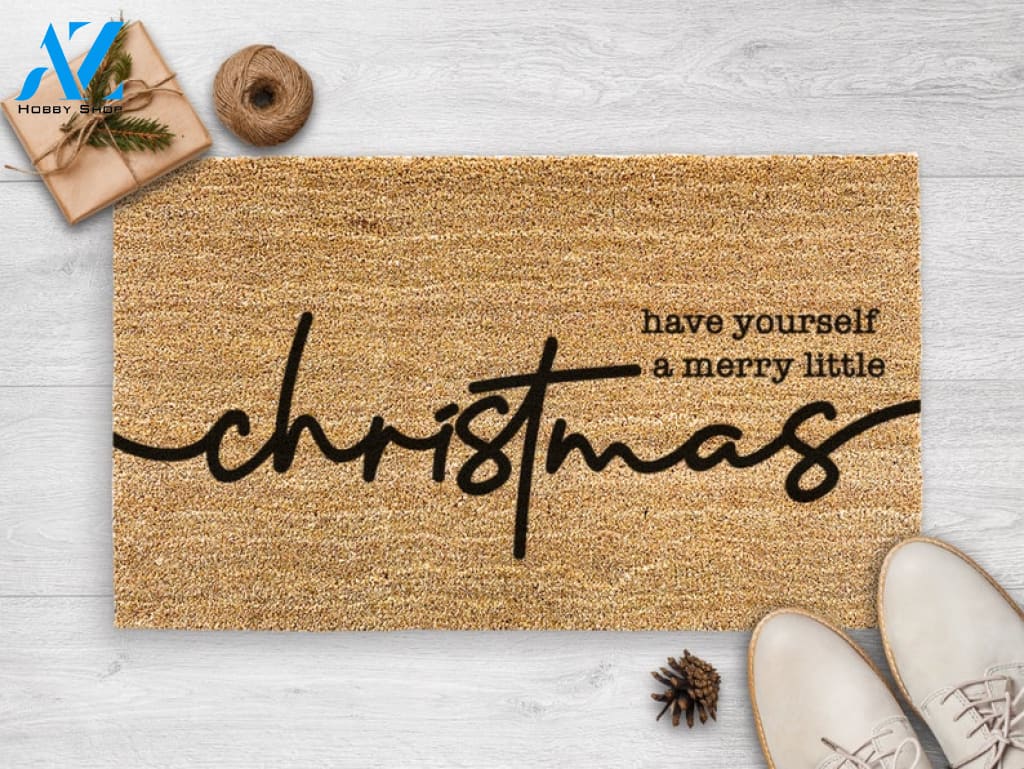 Have Yourself A Merry Little Christmas - Christmas Door Mat - New Home Gift - Housewarming Gift- Christmas Decor -