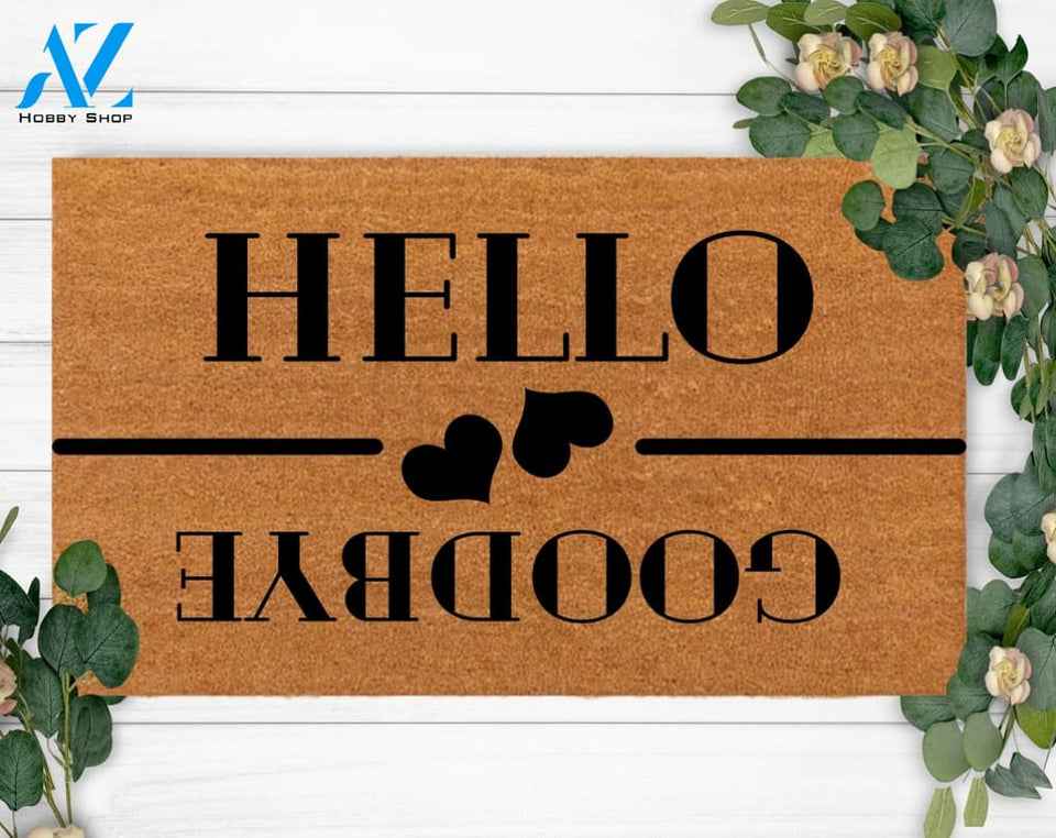 Hello Custom Rug-Doormats-Family Name Rug-Wedding Gift-Holiday Gift-Nana-Outdoor Decoration-Anniversary Gift