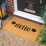Hello Door Mat Personalized Gift Wedding Gift Housewarming Gift New Home Gift Welcome Door Mat Personalized