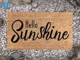 Hello Sunshine Welcome Doormat - Funny Doormat - Welcome Mat - Housewarming Gift - Funny Gift - Custom Rug - Welcome