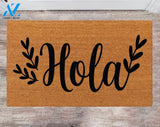 Hola Doormats Custom Cute Doormat Family Name Rug Christmas Gift Monogram Rug Closing Gift Porch Decor