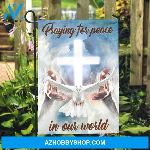 Holy spirit dove, Stunning cross, Jesus hands, Praying for peace in our world - Jesus Flag
