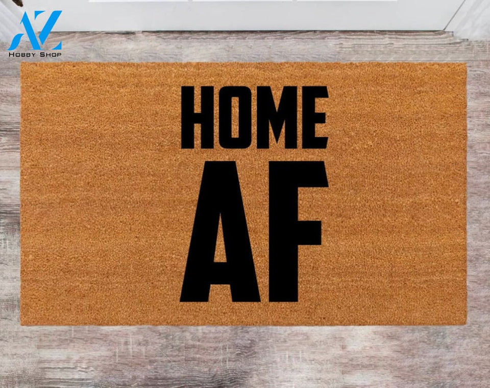 Home AF Cute Pet Doormat Front Door Rug Last Name Rug Monogram Rug Holiday Doormats Funny Doormats