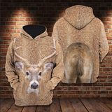 Deer Hunting Animal All Over Printed Unisex Hoodie For Deer Lovers Unisex Hoodie