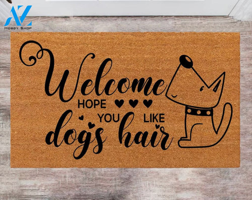 Hope You like Dogs Wedding Gift Christmas decoration Last Name Doormat Family Name Rug Porch Decor