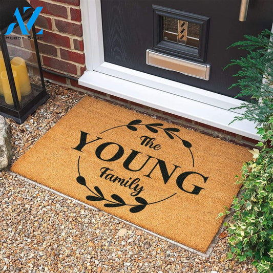 Housewarming Gift Wedding Gift Personalized Gift Personalized Custom Doormat New Home Gift Welcome Door Mat |