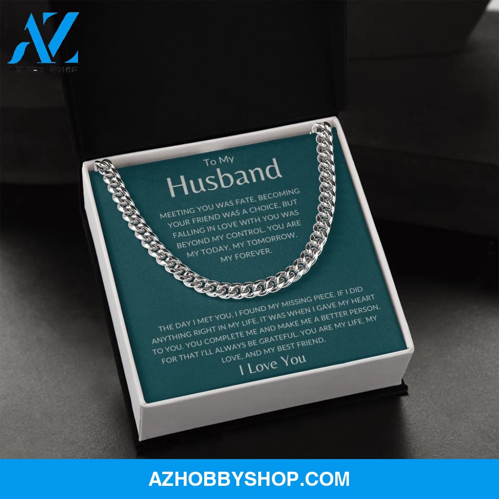 Husband - Beyond My Control - Cuban Link