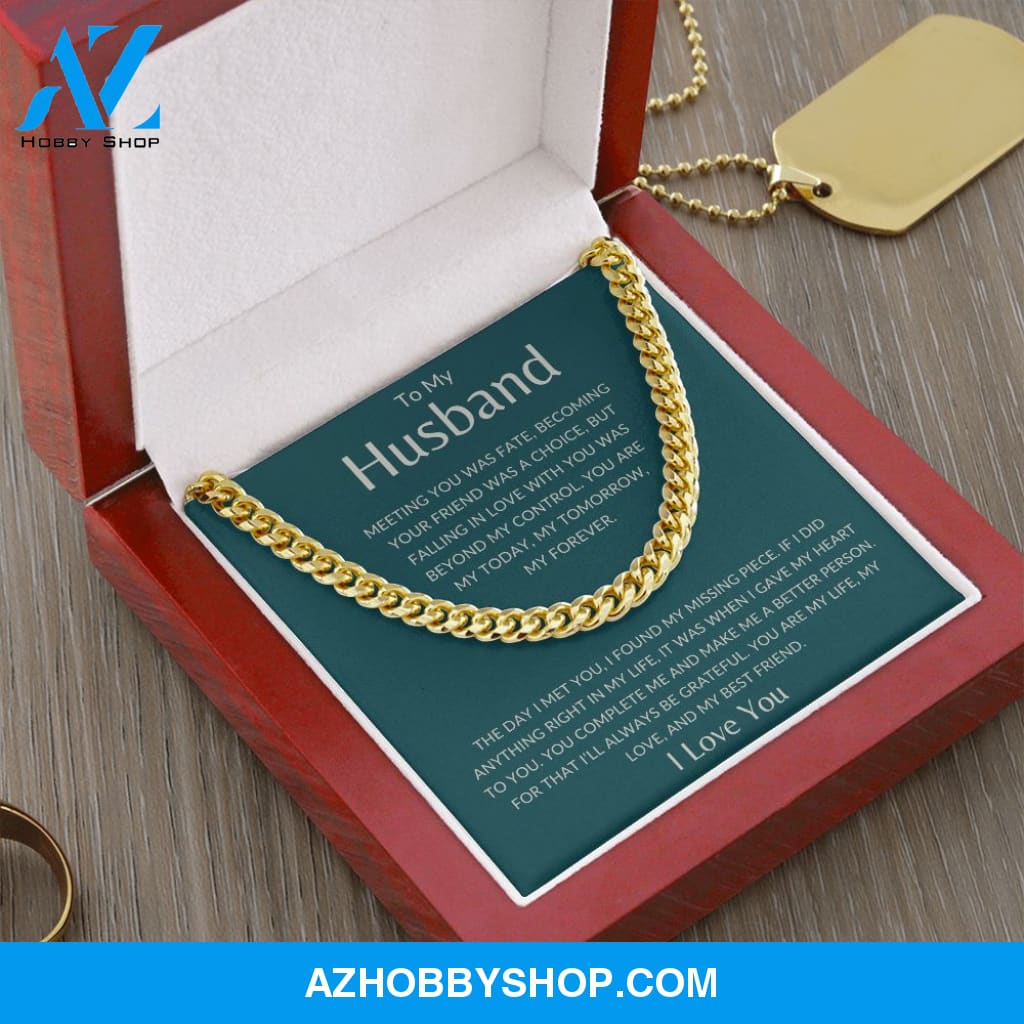 Husband - Beyond My Control - Cuban Link