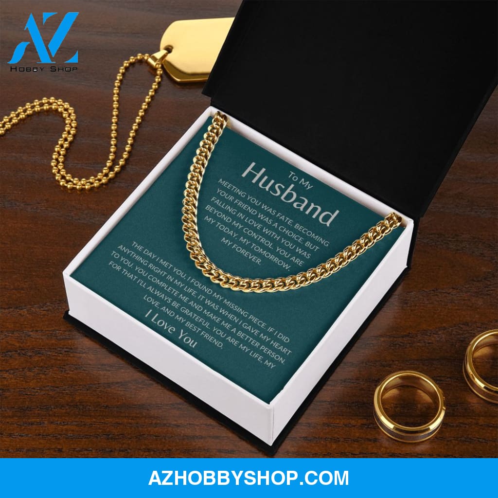 Husband - Beyond My Control - Cuban Link