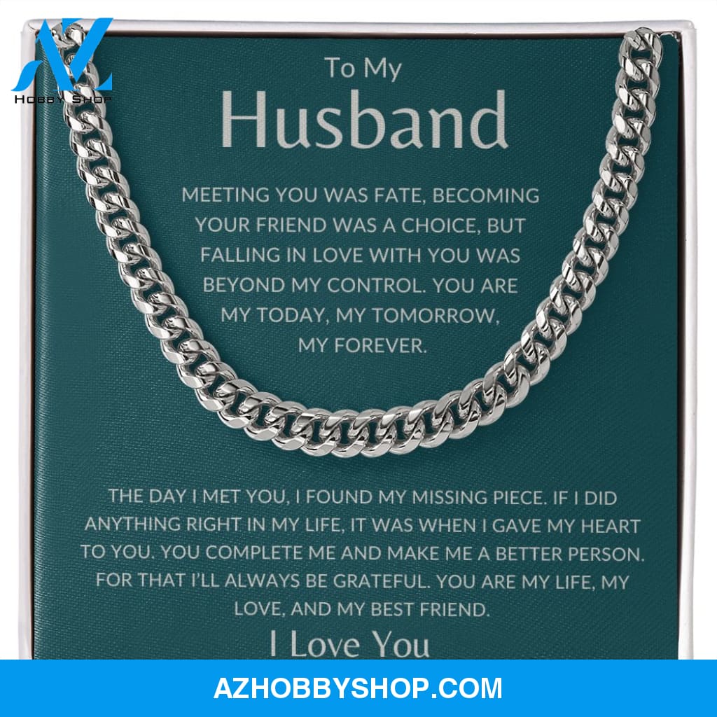 Husband - Beyond My Control - Cuban Link