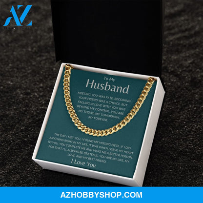 Husband - Beyond My Control - Cuban Link