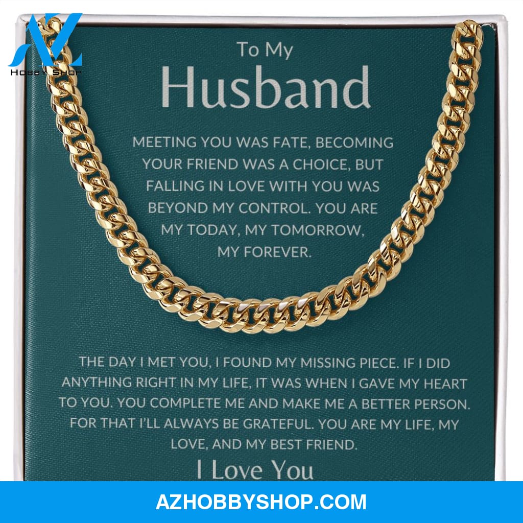 Husband - Beyond My Control - Cuban Link