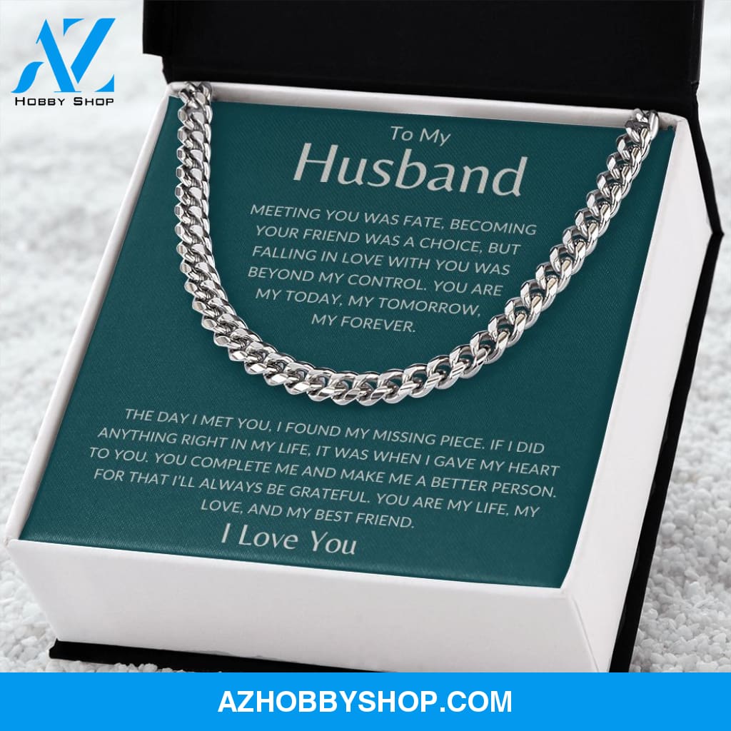 Husband - Beyond My Control - Cuban Link