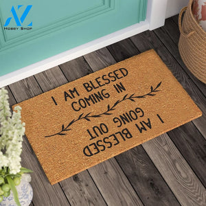I Am Blessed Doormat Housewarming Gift Welcome Door Mat New Home Gift Personalized Custom Doormat Wedding Gift