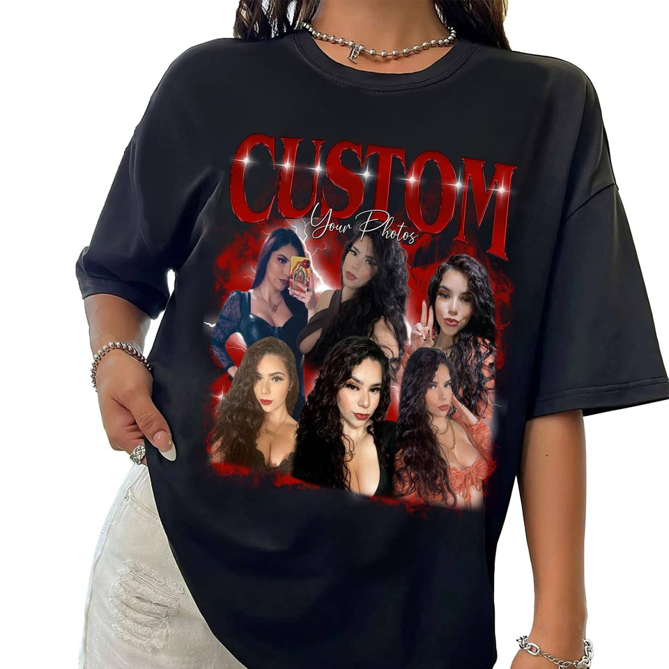 Personalized Face T- Shirt Custom Photo Shirt