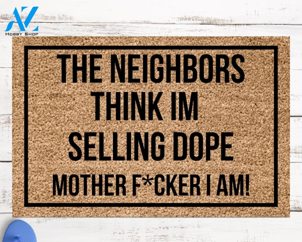 J Cole Neighbors The Neighbors Think I’m Selling Dope J Cole Doormat