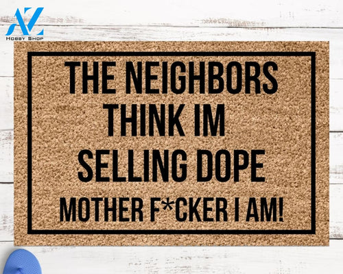 J Cole Neighbors The Neighbors Think I’m Selling Dope J Cole Doormat