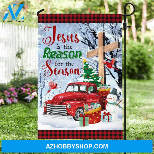 Jesus is the reason for the season 2 - Jesus, Christmas Flag