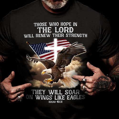 Jesus - Those who hope in the Lord will renew their strength Apparel