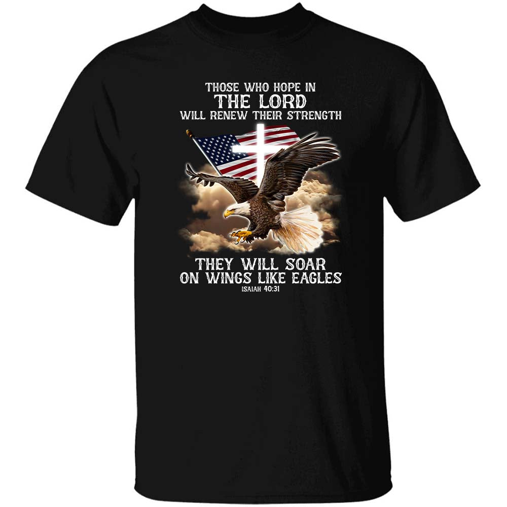 Jesus - Those who hope in the Lord will renew their strength Apparel