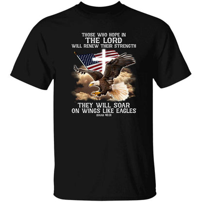 Jesus - Those who hope in the Lord will renew their strength Apparel