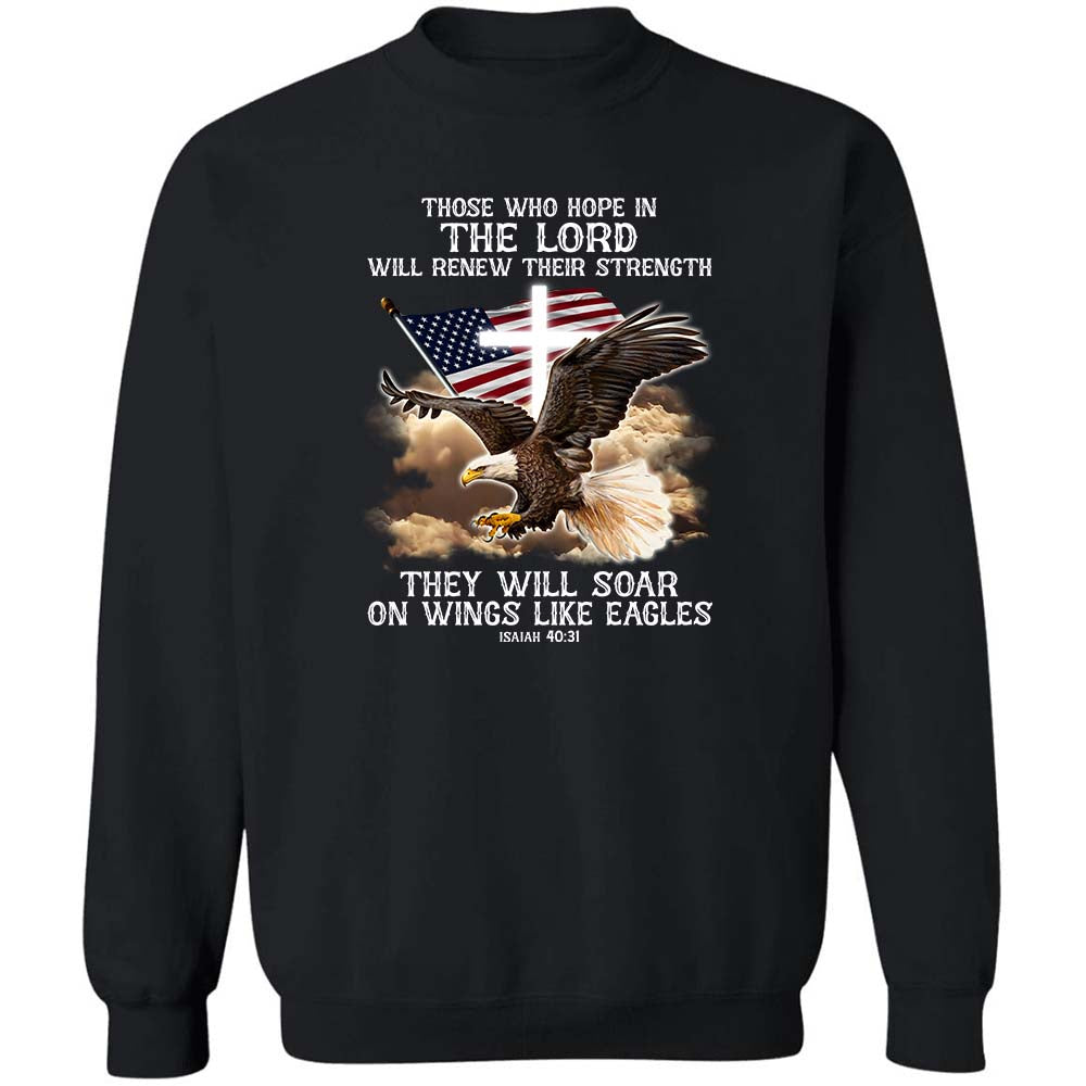 Jesus - Those who hope in the Lord will renew their strength Apparel