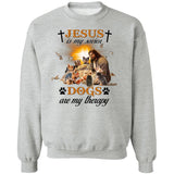 Yorkshire Terrier - Jesus is my savior, dogs are my therapy Yorkshire Terrier Apparel