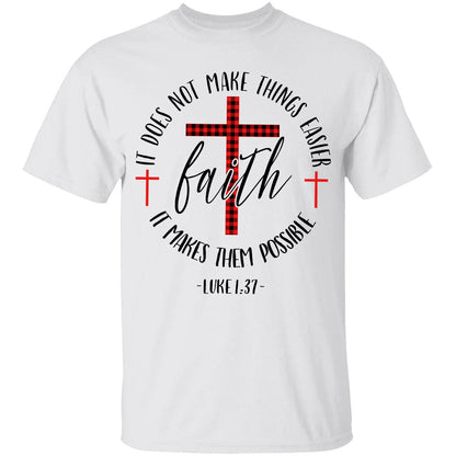 The cross - Faith, It makes them possible - Jesus Apparel