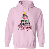 Joy, love, peace and believe in Christmas - Christmas Apparel