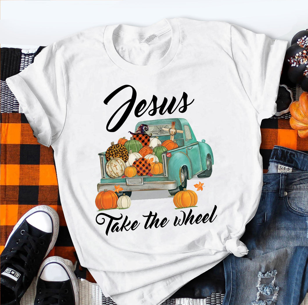 Halloween - Jesus take the wheel Jesus Apparel