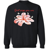 Lily with butterfly - God says you are - Jesus Apparel