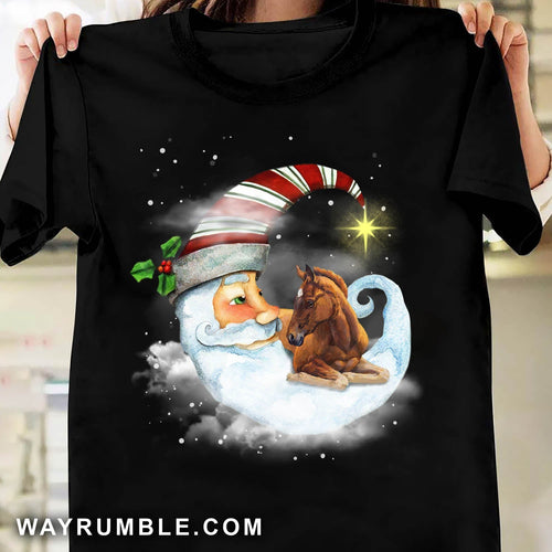 Jesus - Santa moon with horse - Apparel