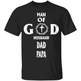 Man of God, husband, dad, papa - Jesus Apparel