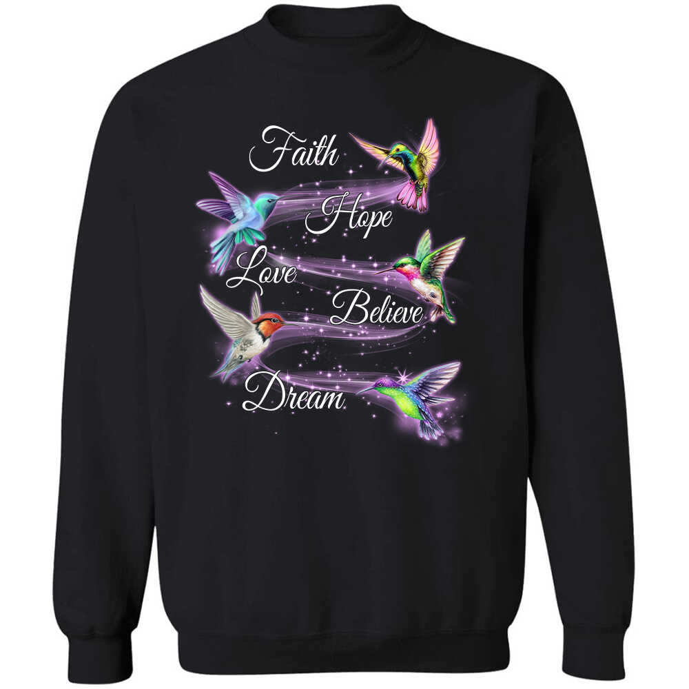 Hummingbird - Faith, hope, love - Jesus Apparel