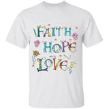 Jesus - Faith, hope, love - Apparel