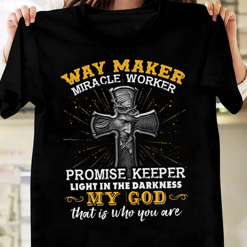Jesus - Cross - Way maker, miracle worker - Apparel