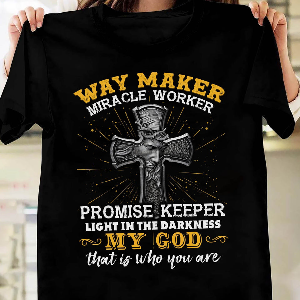 Jesus - Cross - Way maker, miracle worker - Apparel