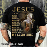 Jesus - White horse - Jesus is my everything - Back-printed Apparel