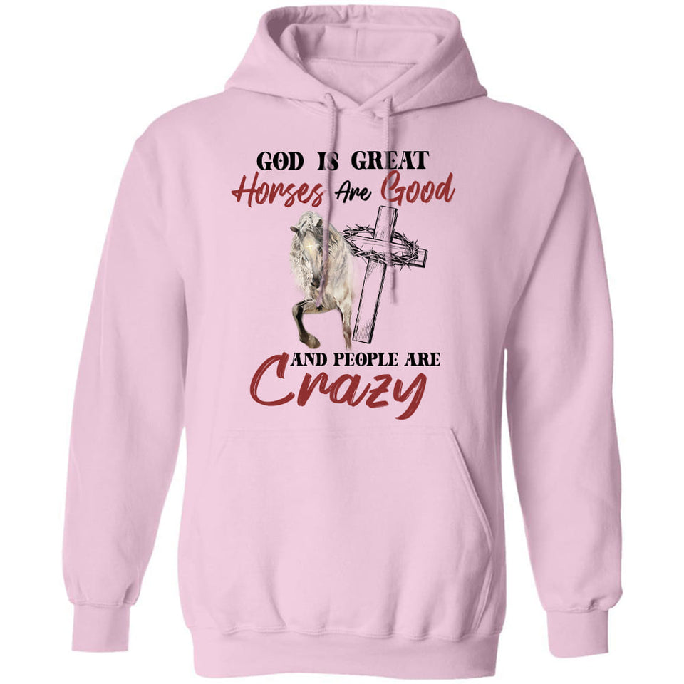Jesus - White horse with cross - God is great - Apparel
