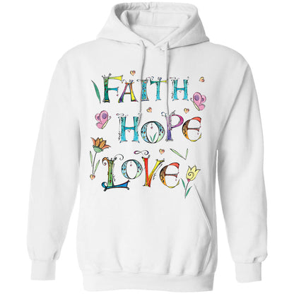 Jesus - Faith, hope, love - Apparel