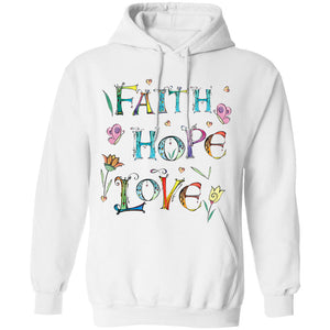 Jesus - Faith, hope, love - Apparel